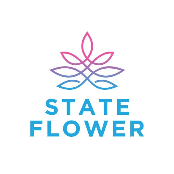 State Flower logo